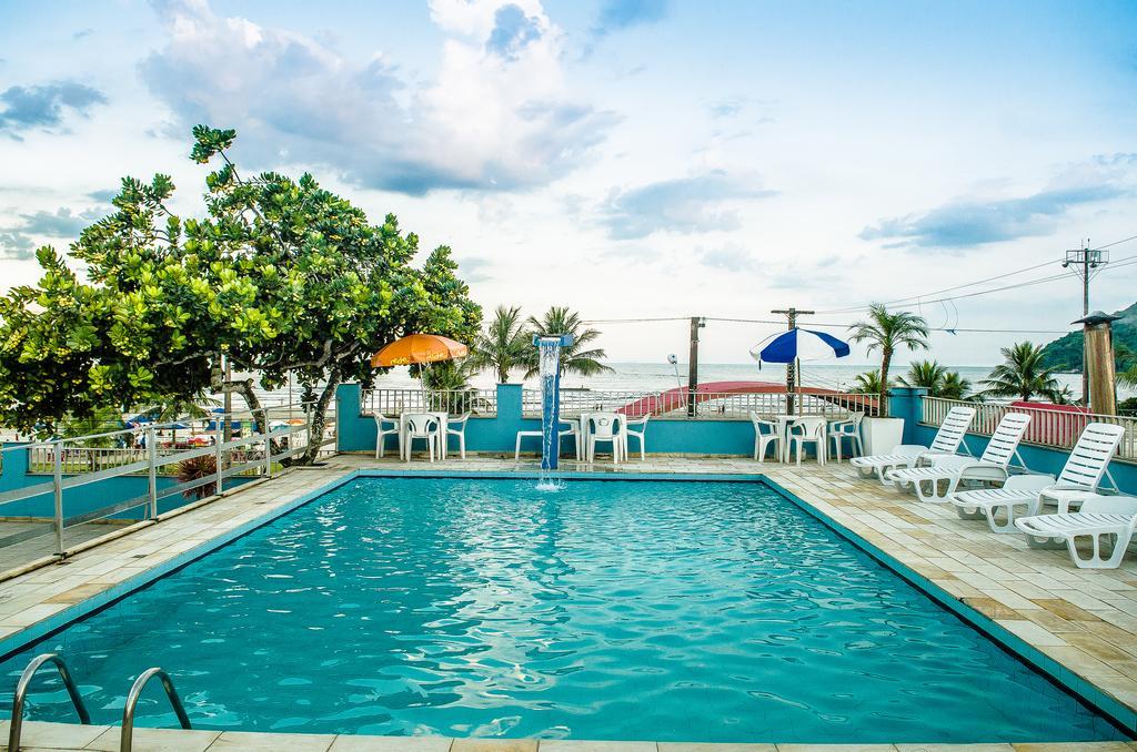 27 Praia Hotel - Frente Mar Bertioga Bagian luar foto
