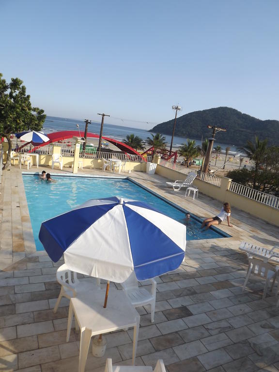 27 Praia Hotel - Frente Mar Bertioga Bagian luar foto