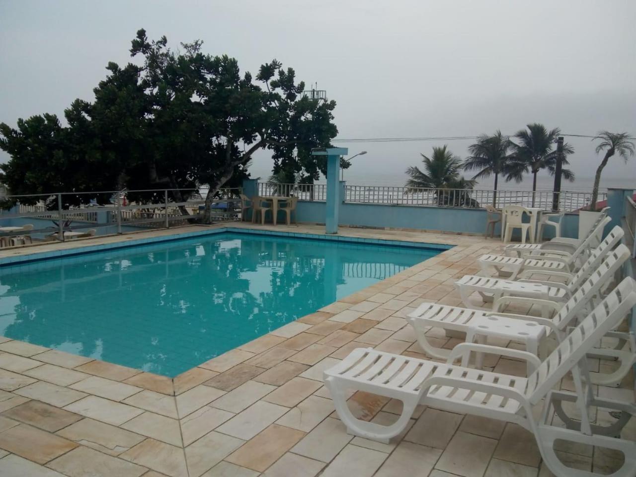27 Praia Hotel - Frente Mar Bertioga Bagian luar foto